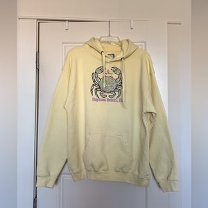 yellow pacific & co. hoodie